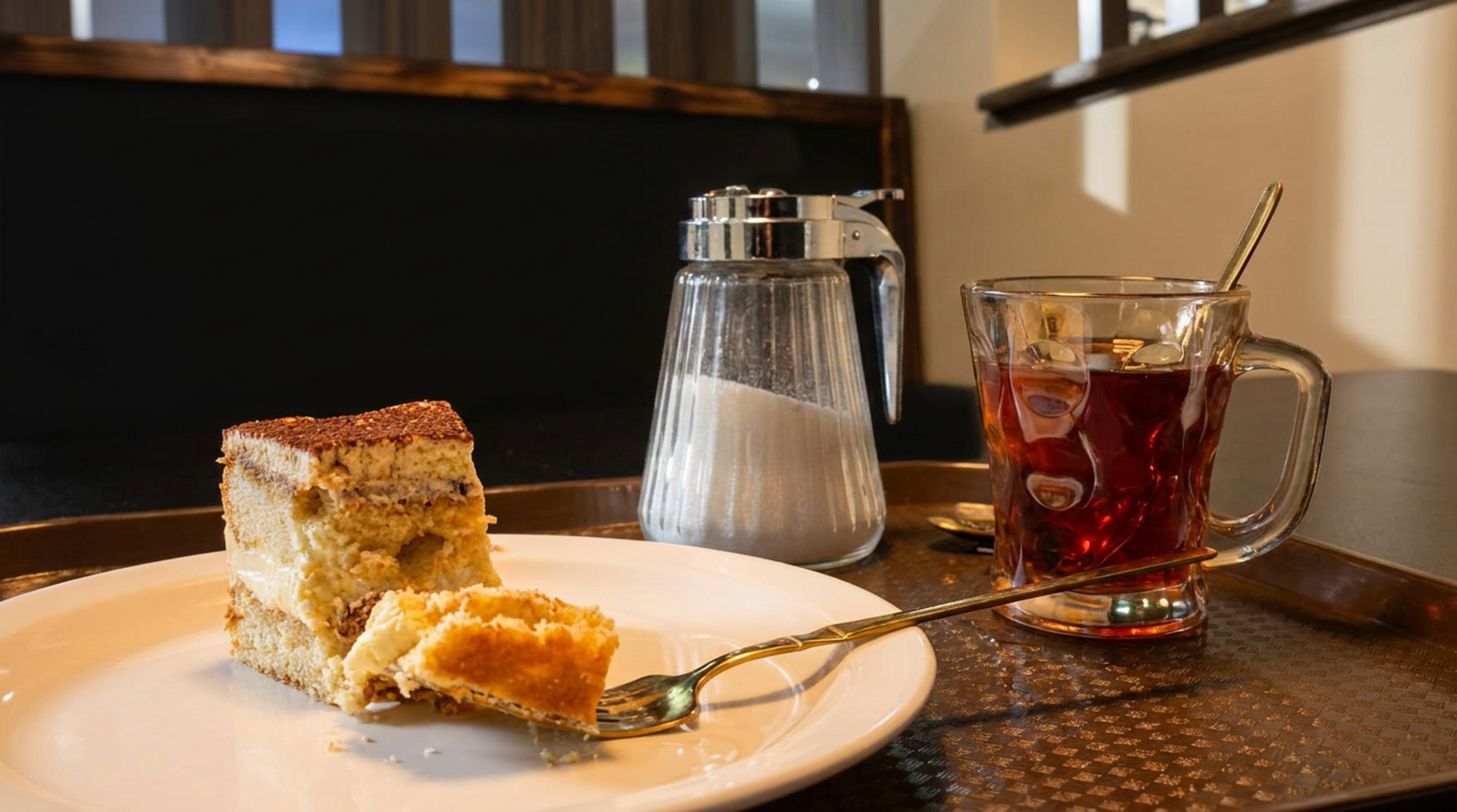 Yemeni tea and tort